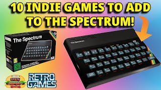 10 Indie Games To Add To THE Spectrum From RetroGames!
