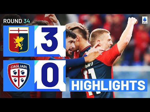 GENOA-CAGLIARI 3-0 | HIGHLIGHTS | The Grifone score three without reply | Serie A 2023/24