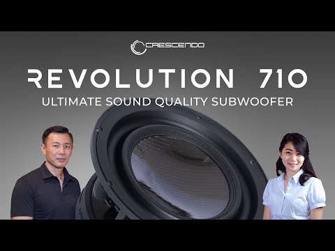 HIGH END SUBWOOFER CRESCENDO REVOLUTION 710