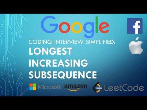 Coding Interview Tutorial 137 - Longest Increasing Subsequence [LeetCode]