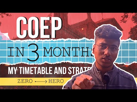 Follow this STRATEGY TO GET COEP in 3 Months | MHT CET #coep #college #cet #mhtcet