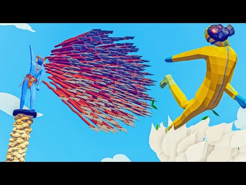LADY RED JADE & SPEAR THROWER GOD vs EVERY UNIT | TABS - Totally Accurate Battle Simulator