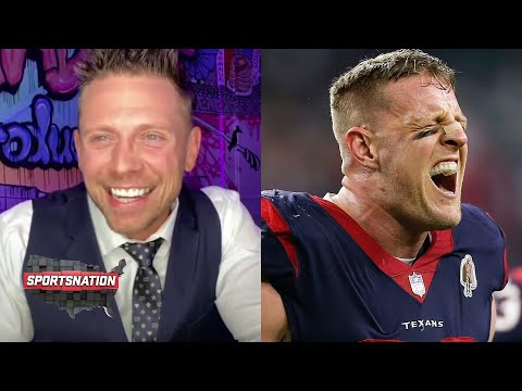 The Miz 向 J.J. Watt 發出邀請！加入克里夫蘭布朗隊？| SportsNation (The Miz makes his plea for J.J. Watt to join the Cleveland Browns | SportsNation)