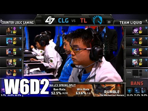 CLG vs Team Liquid | S5 NA LCS Spring 2015 Week 6 Day 2 | CLG vs TL W6D2G4 VOD 60 FPS