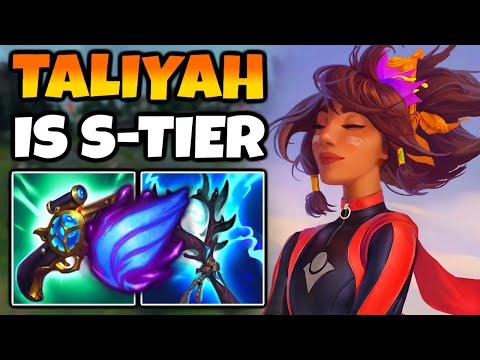 Riot buffed Taliyah and now she is S+ Tier Mid.