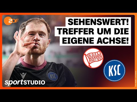 Kickers Offenbach – Karlsruher SC | DFB-Pokal, 2. Runde Saison 2024/25 | sportstudio
