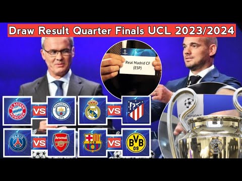 Predictions Draw Results Quarter Finals UEFA Champions League Season 2023/2024