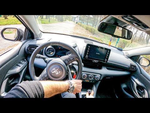 Toyota Yaris 2021 (1.5 125 HP) | 0-100 | POV Test Drive #760 Joe Black