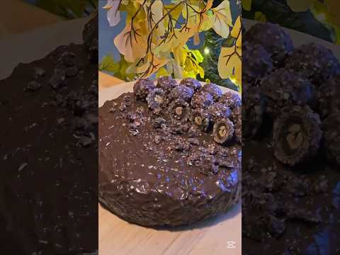 Ferrero Rocher Cake Valentines Day Special #shorts #valentinesday