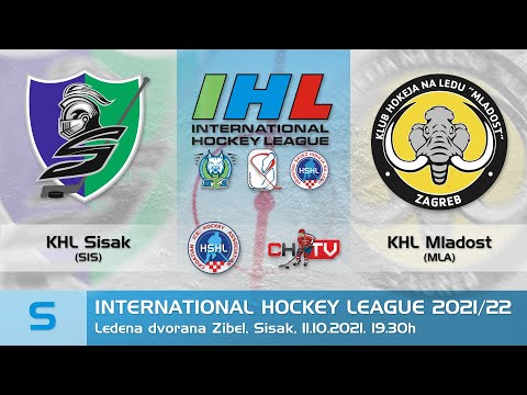 IHL 2021/22 Seniori - KHL Sisak vs KHL Mladost