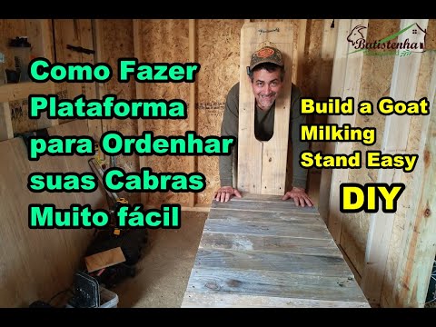 , title : 'Como Fazer Plataforma para Ordenhar Cabras - Muito Facil / How to Build a Goat Milking Stand Easy'