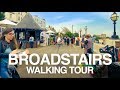 [4K] BROADSTAIRS, KENT WALKING TOUR - Viking Bay to Charles Dickens' Bleak House