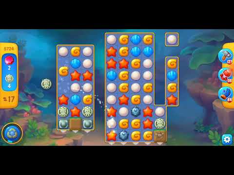 Fishdom. 5724 level no boosters and diamonds