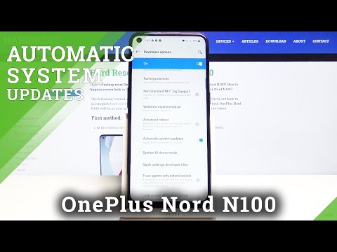 How to Enable Automatic System Updates in OnePlus Nord N100 – Auto Device Update