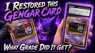 I Fixed This Damaged Gengar, What Grade Did It Get? (HUGE PROFIT)