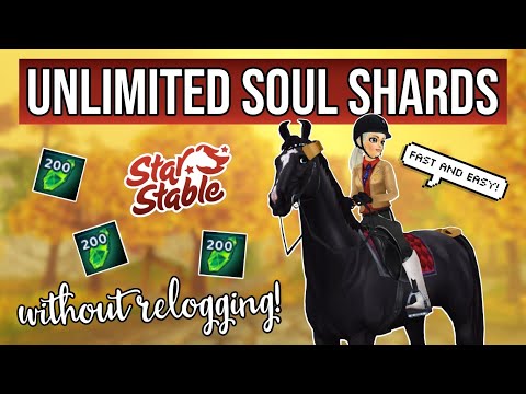 How to get UNLIMITED Soul Shards! (Without relogging, easy & fast!) || Star Stable Online