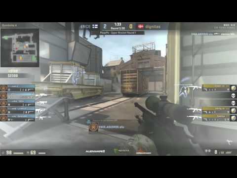 ENCE allu Stamps Out Dignitas | CS:GO GAMEPLAY HIGHLIGHT