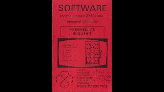 Intermediate English 2 (longplay) for the ZX81