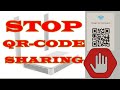 How To Block Scan Wifi Qr Code