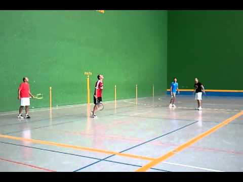 frontenis open Segovia semifinal 1 Sergio y Alvaro vs Perico y Modesto