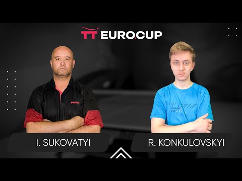 15:30 Ihor Sukovatyi - Roman Konkulovskyi 27.09.2025 TT Euro.Cup Ukraine Master. TABLE 3