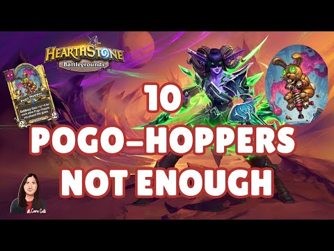 POGO HOPPING WITH ARANNA - Hearthstone Battlegrounds