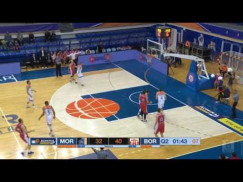 That Marinović's reaction to Lešić's tough 3-pointer... (Mornar-Barsko zlato - Borac, 9.10.2021)