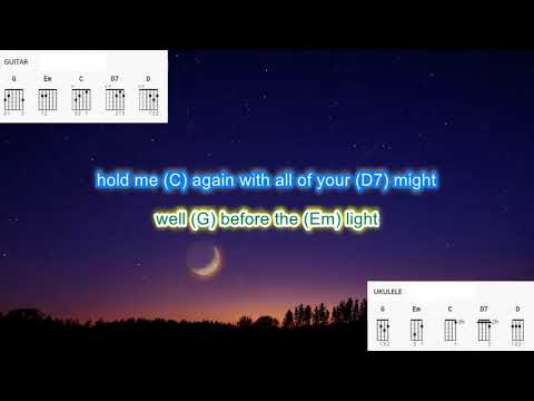 In The Still of the Night by The Five Satins play along with scrolling guitar chords and lyrics