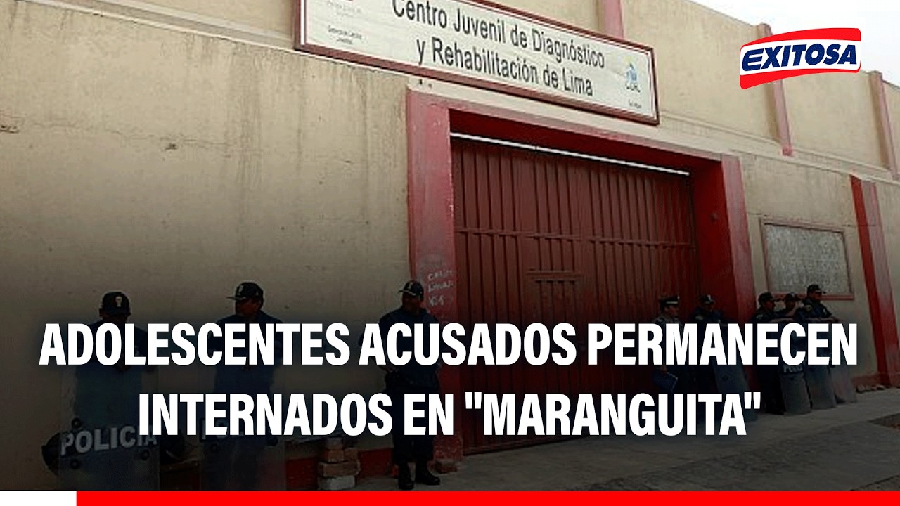 🔴🔵 Adolescentes acusados de presunto abuso permanecen internados en "Maranguita"