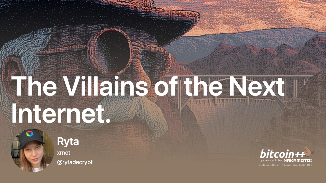 Villains of the Next Internet. | Ryta | bitcoin++ | villain edition | Hoover Dam, Nevada