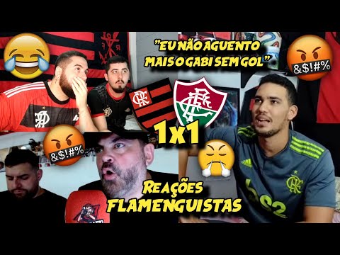 REAÇÕES dos FLAMENGUISTAS FURIOSOS com o EMPATE - FLAMENGO 1X1 FLUMINENSE [BRASILEIRÃO 2023]