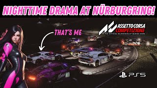 First Lap Chaos at Nürburgring 24H #assettocorsacompetizione #acc #simracing