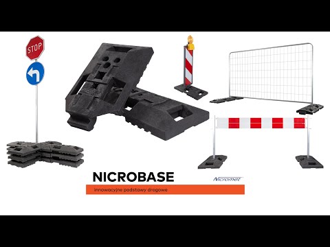Podstawy pod znaki drogowe Nicrobase - prezentacja produktów firmy Nicromet