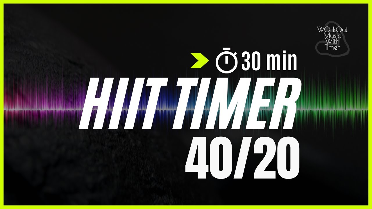 30 min of Dance music with Hiit timer 40 sec train 20 sec rest | Mix 66