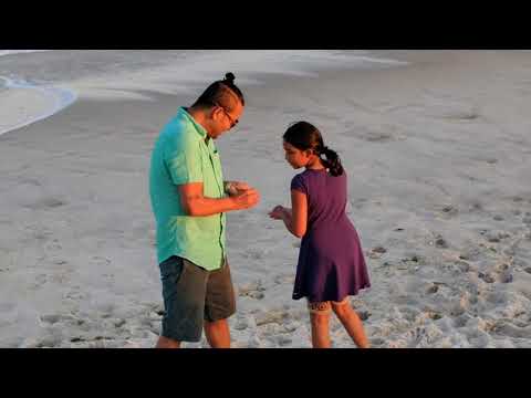 Jibreel's first day at the beach!!