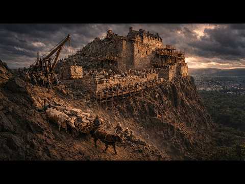 Inside Edinburgh Castle - How They Built It on a 250 Foot Volcano