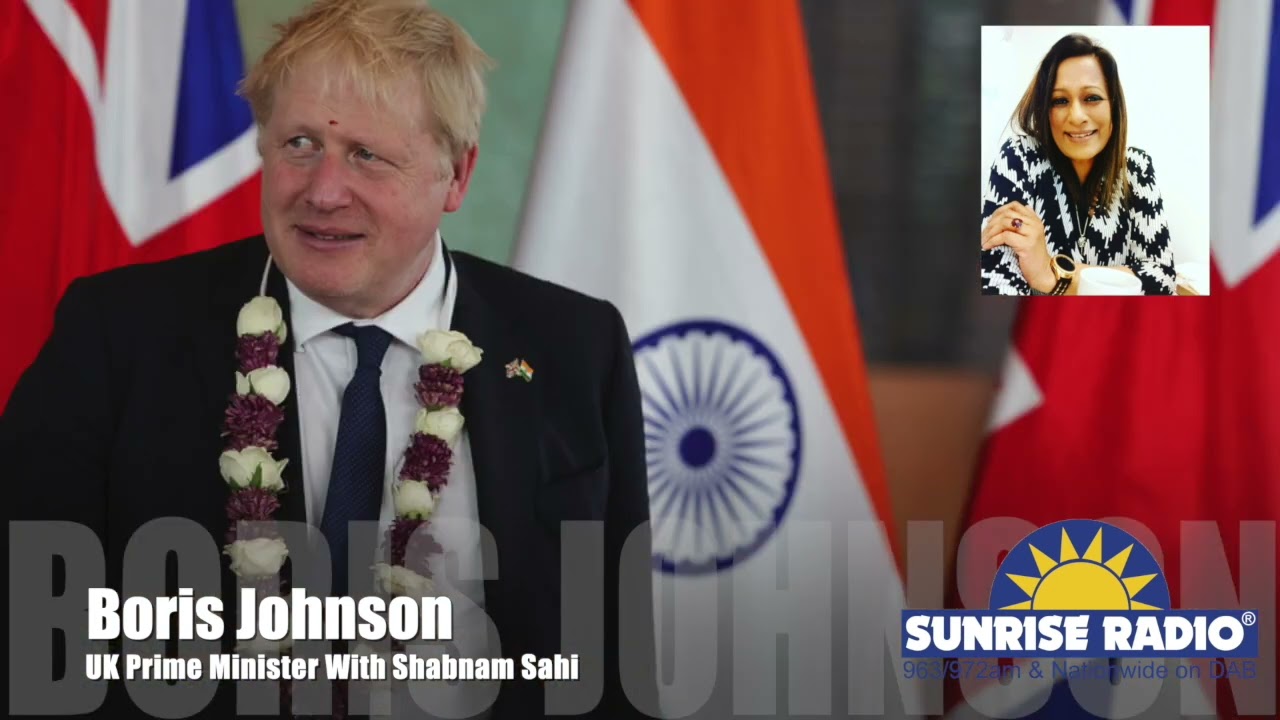 Prime Minister Boris Johnson in an exclusive chat with Shabnam Sahi