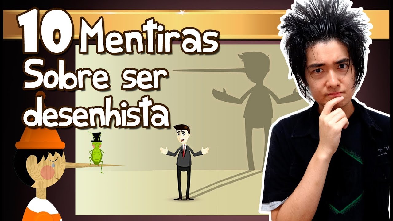 10 MENTIRAS sobre ser DESENHISTA