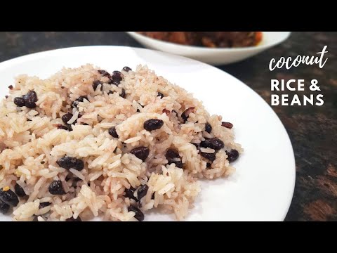Coconut Rice and Beans || Rice and Peas #quarantineeats #stayhome - Episode 230