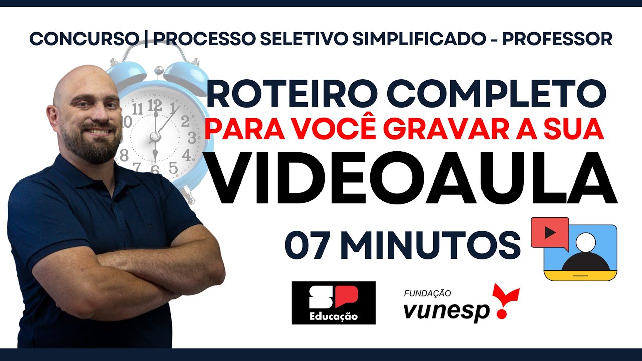 COMO GRAVAR UMA VIDEOAULA PARA O CONCURSO PROFESSOR SP 2024? | PROCESSO SELETIVO SIMPLIFICADO