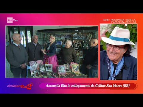 Antonella Elia, in collegamento da Cellino San Marco - Citofonare Rai2 09/04/2023