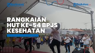 Rangkaian HUT ke-54 BPJS Kesehatan Hadir di Perbatasan RI-Malaysia, Ajak Terapkan Pola Hidup Sehat