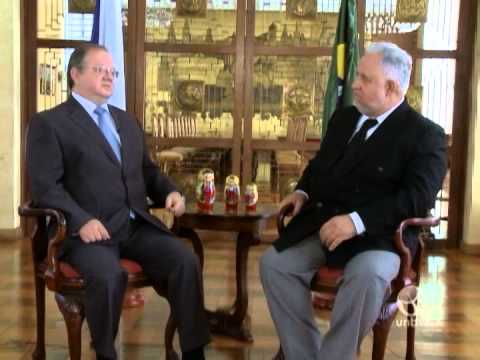 Entrevista do Embaixador da Russia Sergey Akopov ao programa Vozes Diplomaticas Part 3