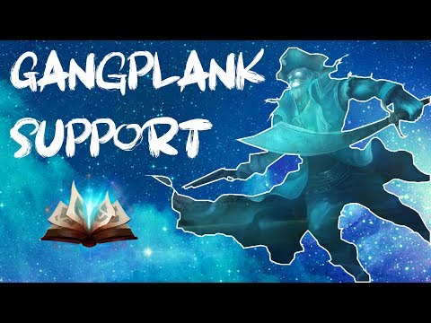 GANGPLANK SUPPORT WITH SPELLBOOK