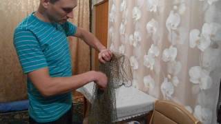 Как и чем красить рыболовные сетки