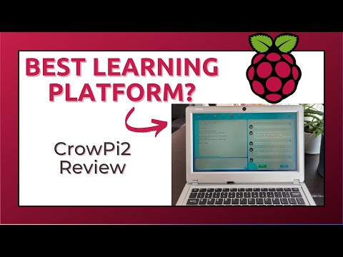 CrowPi2 Kids Laptop with Raspberry Pi 4B like new - Image 2