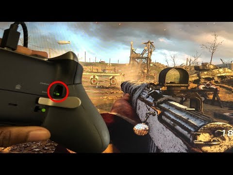 XBOX ELITE + SEMI AUTOMATICS = UNFAIR... (FASTEST TRIGGER FINGER) - COD WW2