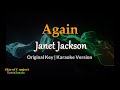 Again - Janet Jackson - (Karaoke Version)