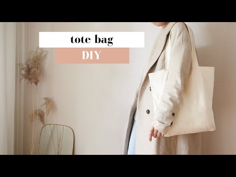 DIY | Sewing a Tote Bag | Perfect beginner project!