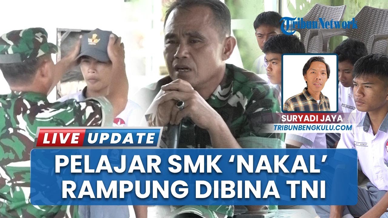 Selesai Dibina TNI di Koramil, 8 Siswa SMKN 2 Bengkulu Tengah Jadi Role Model Disiplin